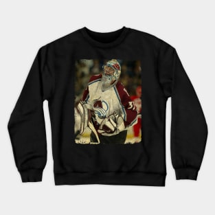 Patrick Roy - Colorado Avalanche, 1995 Crewneck Sweatshirt